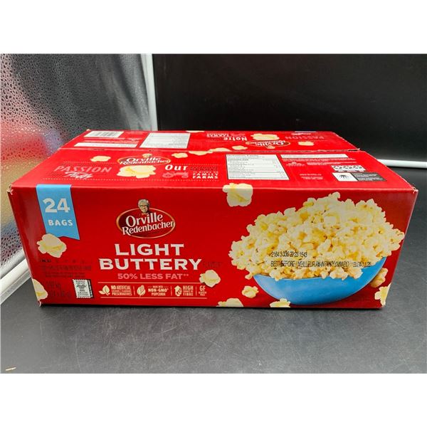 Orville Redenbacher Light Buttery Microwave Popcorn (24ct)