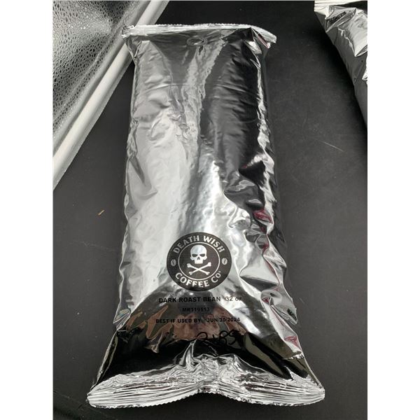 Death Wish Coffee-Dark Roast Bean (2lbs)