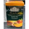 Image 2 : Ahmad Tea Peach & Passion Fruit Black Tea (6 x 20ct)