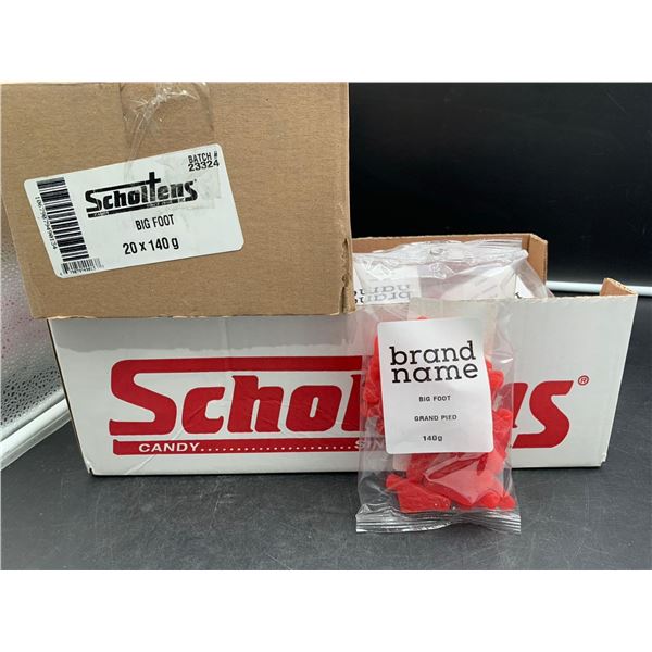 Scholtens brand name Big Foot Candy (20 x 140g)