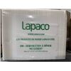 Image 2 : CASE LOT - Lapaco Nu-Linen Guest Towel Napkins 1/8 Fold White Quantity 500