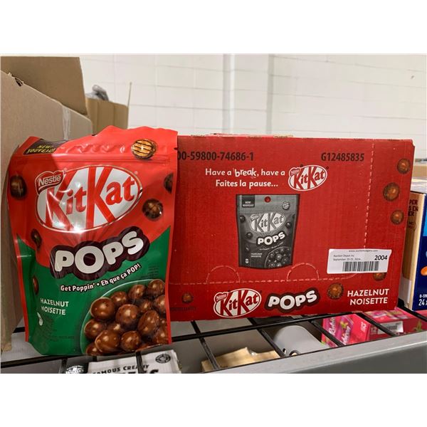 CASE LOT -Nestle KitKat Pops Hazelnut Chocolate Candy 12 x 160g