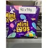 Image 2 : CASE LOT -Cadbury Mini Eggs Candy Coated Chocolate 40 x 33g
