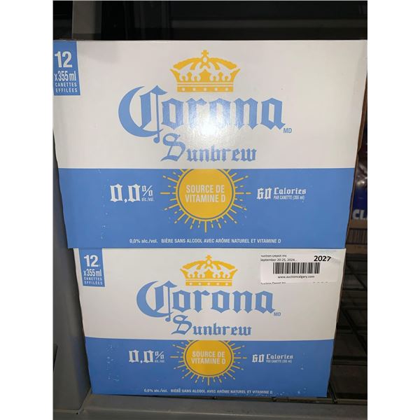 CASE LOT - Corona Sun Brew 0% Beer 2X(12x355ml)