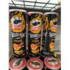 Image 2 : CASE LOT - Pringles Scorchin Hot Cheddar Potato Chips  12x156g