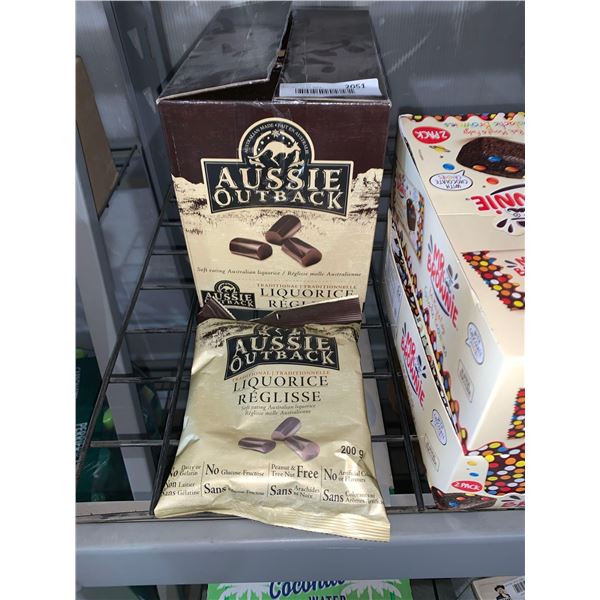 CASE LOT - Aussie Outback Traditional Black Liquorice 8x200g