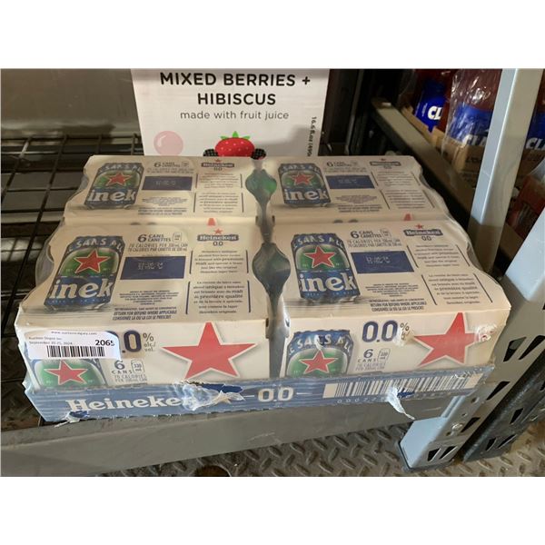 CASE LOT - Heineken 0.0% Beer 4x(6x330ml)