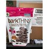 Image 2 : CASE LOT - Bark Thins Snacking Chocolate - Dark Chocolate with Almonds 8x150g