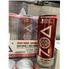 Image 2 : CASE LOT - Zoa Zero Sugar, Cherry Limeade  Energy Drink (12 x 355ml)