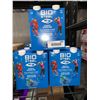 Image 1 : CASE LOT - Bio Steele Sports Hydration - Blue Raspberry - 3x(4x500ml)