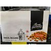 Image 2 : CASE LOT - Three Farmers Roasted Fava Beans - Zesty Cheddar 4x(12x40g)