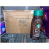 Image 1 : CASE LOT - Starbucks Unsweetened Cold Brew Coffee Beverage 8x1.18L