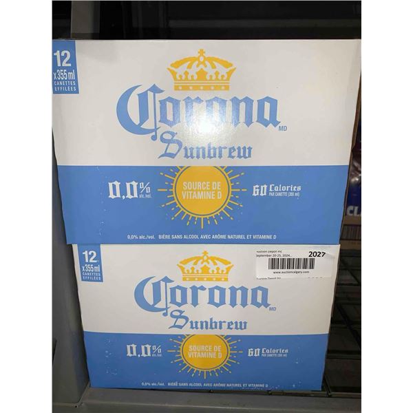 CASE LOT - Corona Sun Brew 0% Beer 2X(12x355ml)