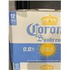 Image 2 : CASE LOT - Corona Sun Brew 0% Beer 2X(12x355ml)