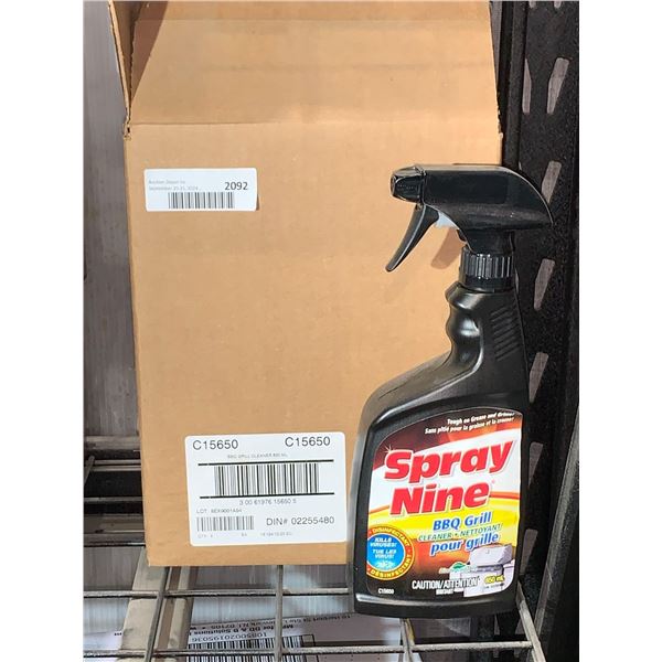 CASE LOT - Spray Nine BBQ Cleaner 6x650ml