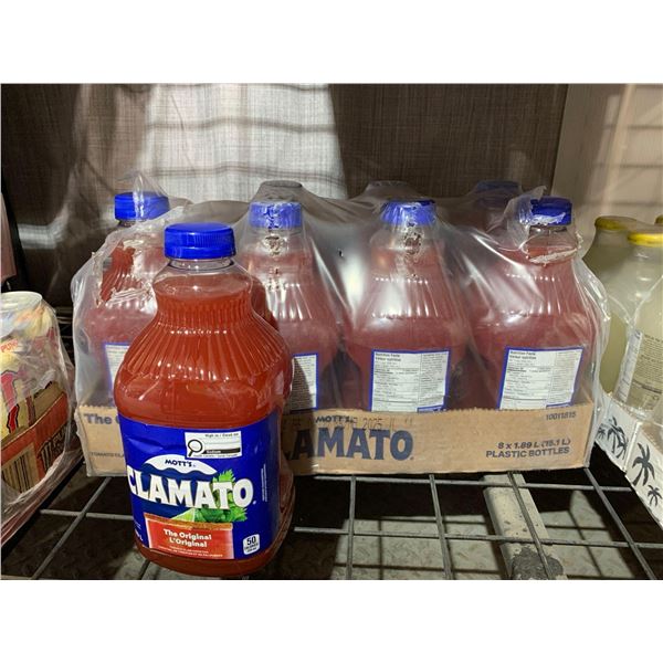 CASE LOT - Mott's Clamato Original  8x1.89L