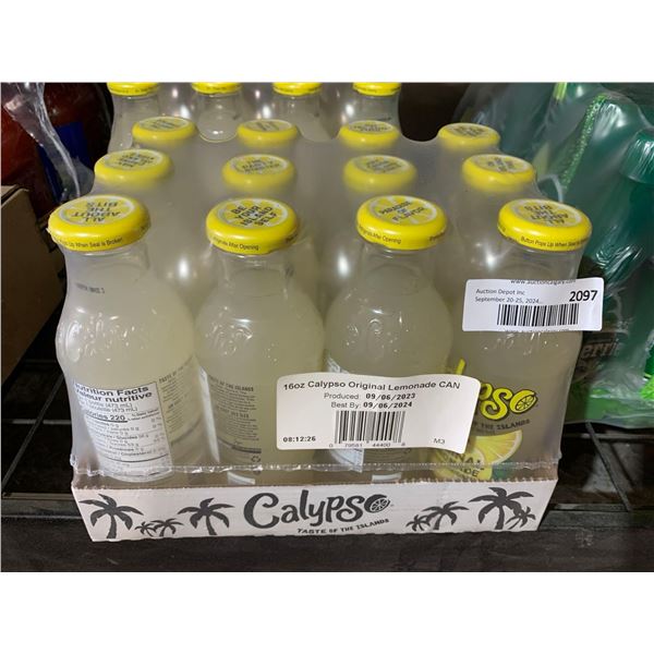 CASE LOT - Calypso Original Lemonade 12x16 Oz