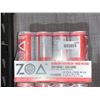 Image 1 : CASE LOT - Zoa Zero Sugar, Strawberry Watermelon  Energy Drink (12 x 355ml)