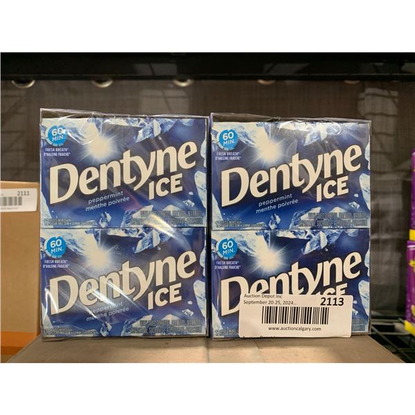 CASE LOT - Dentyne Ice Peppermint Chewing Gum 2x(12x12pc)