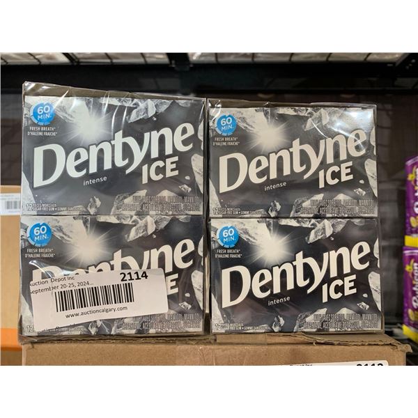 CASE LOT - Dentyne Ice Intense Chewing Gum 2x(12x12pc)