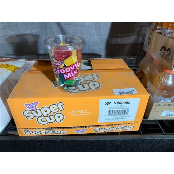 CASE LOT -Huer Super Cup Groovy Mix Candy 12x325g