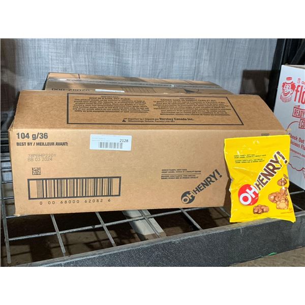 CASE LOT - Oh Henry Bites 36x104g