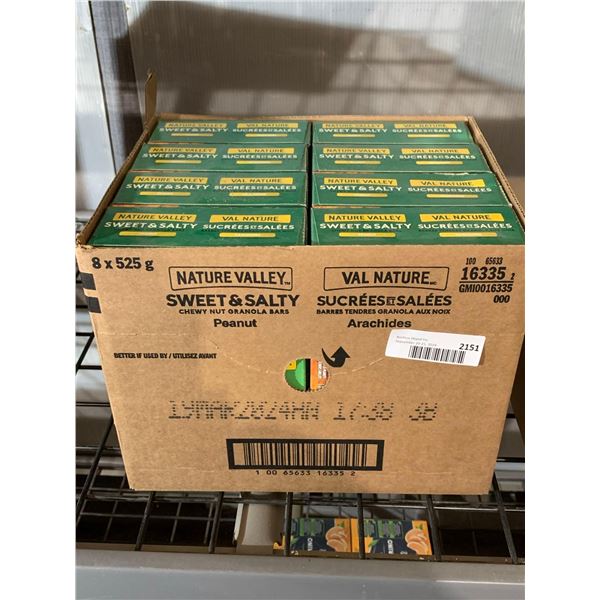 CASE LOT - Nature Valley Sweet & Salty Granola Bars 8x525g