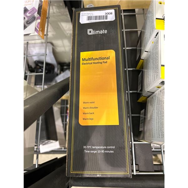 Olimate grey multifunctional electric heating pad 30"x16"