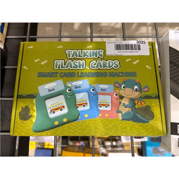 Talking flash cards smart educational childrens toys