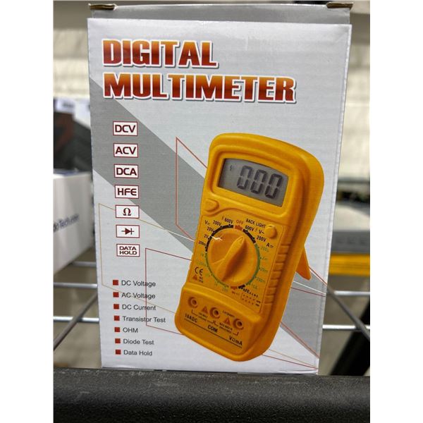 Digital handheld multimeter