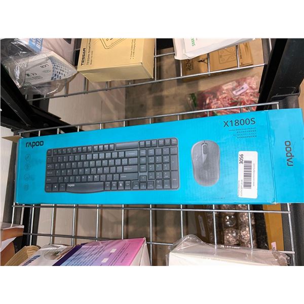 Rapoo X1800S wireless optical mouse and keyboard