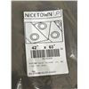 Image 2 : NICETOWN Blackout Curtains 2 Panels for Bedroom- Thermal Insulated Grommet Blackout Curtains 63 Inch