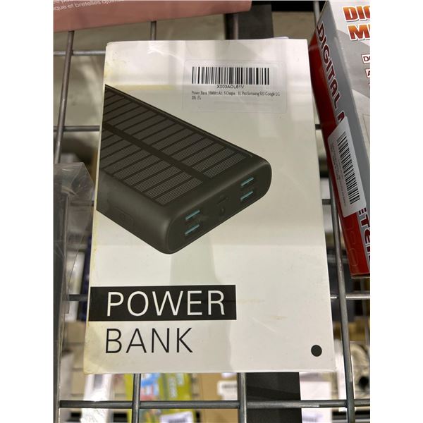 Solar power portable power bank