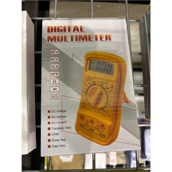 Digital handheld multimeter