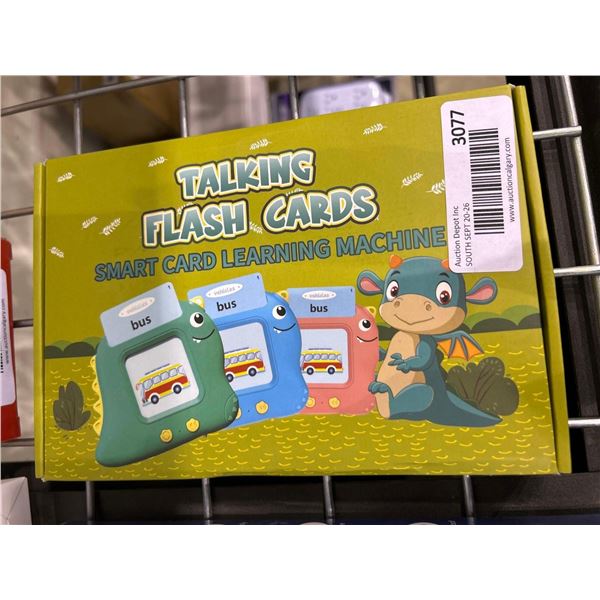 Talking flash cards smart educational childrens toys