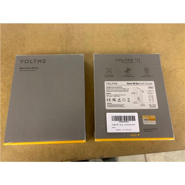 Lot of 2 Voltme revo evo series USB-C fast chargers