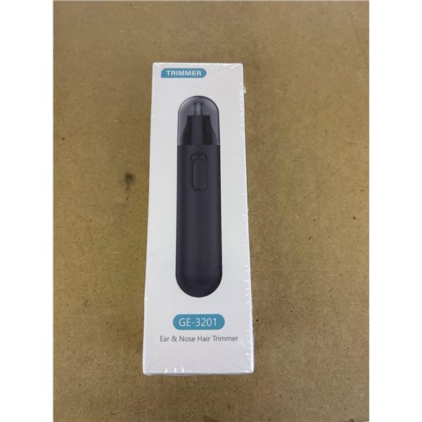 Ginity 2024 Nose Hair Trimmer, Portable Painless Ear and Nose Hair Trimmer for Men Women, Battery-Op