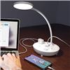 Image 2 : Okooi Table Top LED Reading Lamp with Multi USB Chargers