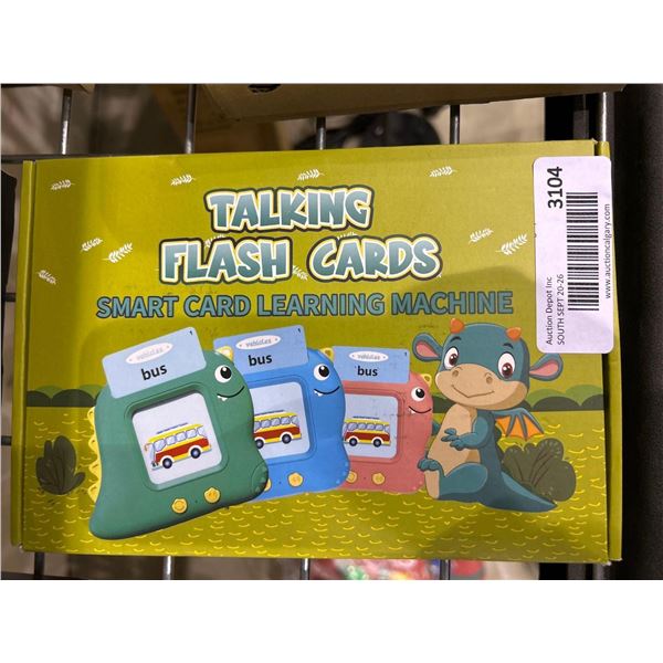 Talking flash cards smart educational childrens toys