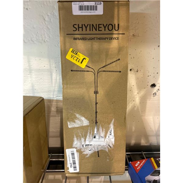 Shyineyou Red Light Lamp, 180LEDs 660&850 Infrared Light Lamp with Stand(15"-60"), Deep Red Light La