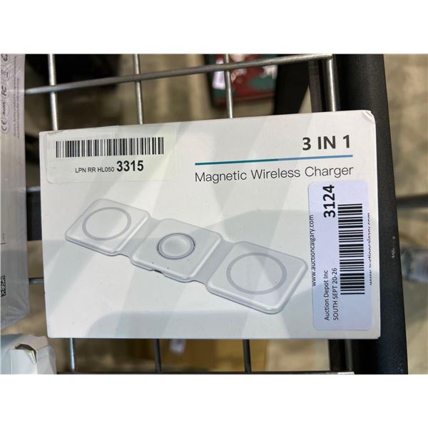 3 in 1 magnetic wireless charger
