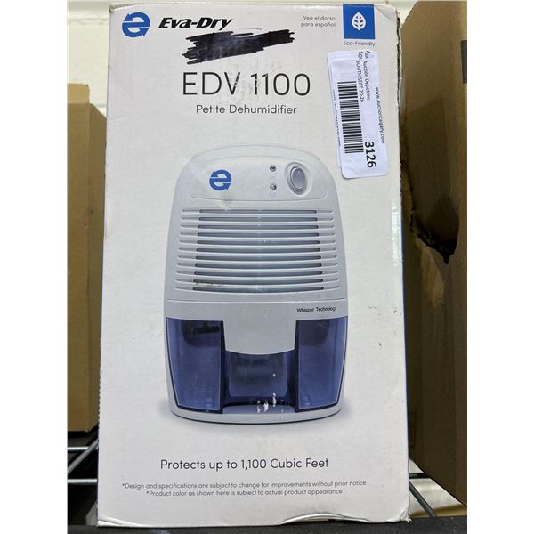 Eva-Dry EDV 1100 petite dehumidifier