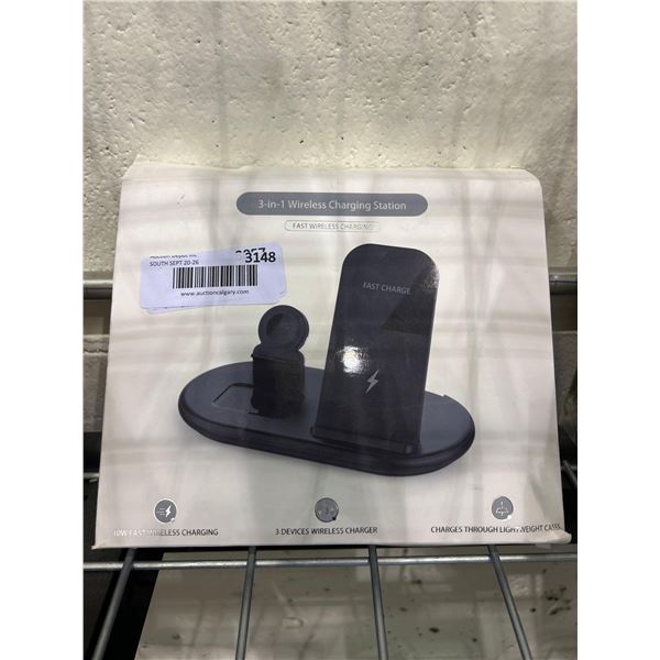 3-in-1 Fast Wireless Charging Station