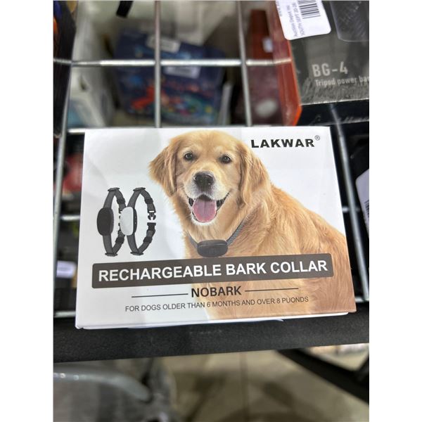 LAKWAR rechargeabble bark collar