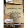 Image 1 : Solar Fountain Pump