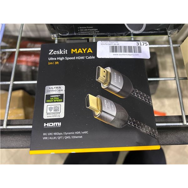 Zeskit Maya Ultra High Speed HDMI Cable