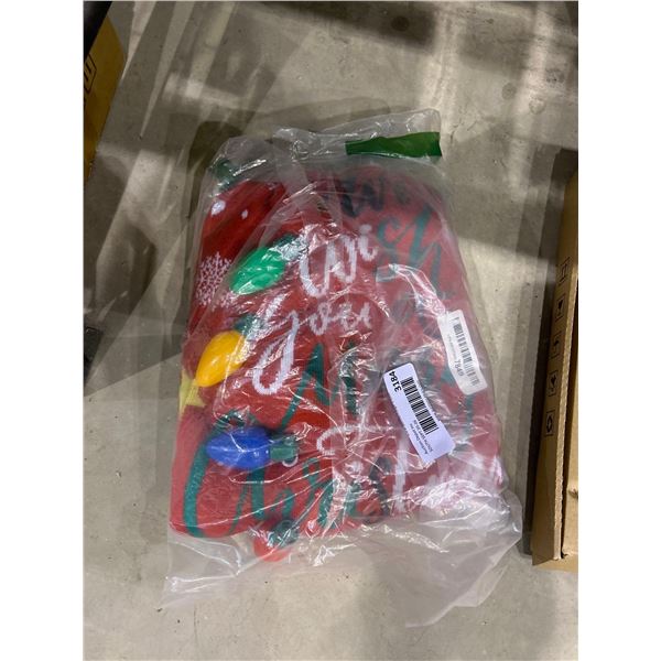 "We Wish You A Merry Christmas" Sweater Size S