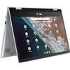 Image 1 : ASUS Chromebook Flip CX1, 14" FHD NanoEdge Display, Intel Celeron N4500 Processor, 128GB eMMC, 8GB R