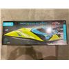 Image 2 : 4DRC S2 RC Boats,30+ MPH High Speed Remote Control Boat Racing Boats for Adults Kids with LED Lights