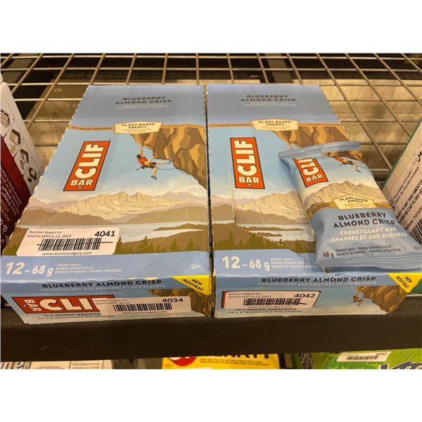 Clif Bar Blueberry Almond Crisp 24 x 68g